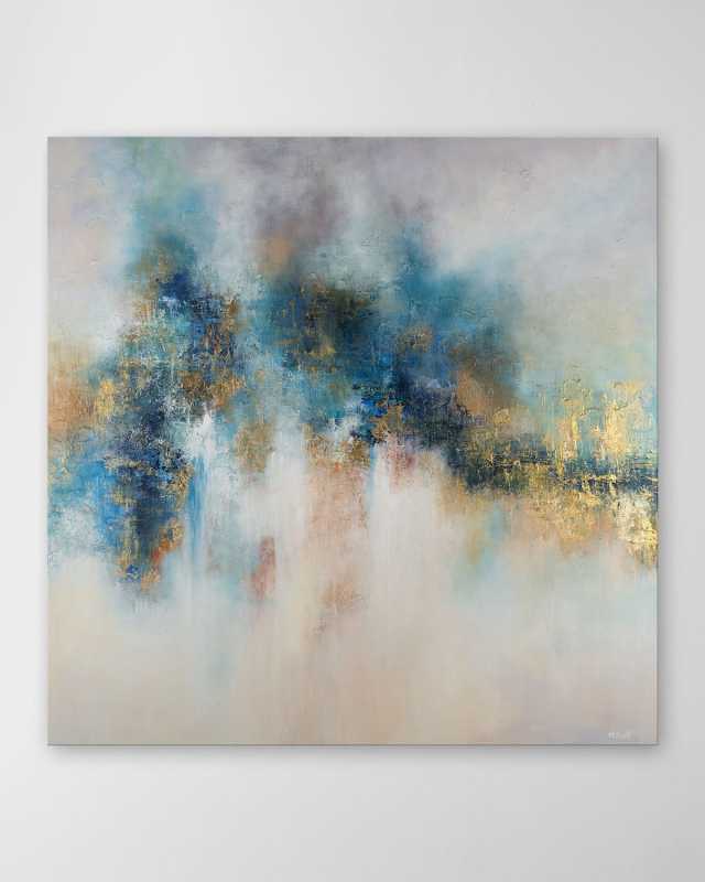"Celestial Gilding" Hand-Embellished Giclee by H. Scott